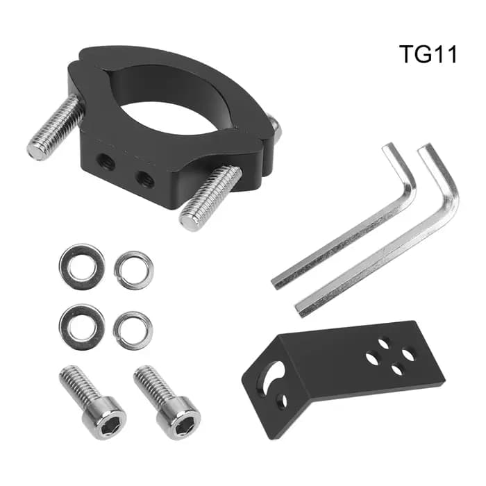 Support universel de budgétaire de pince réglable pour moto, lumière de sauna, support d'invite, TG1