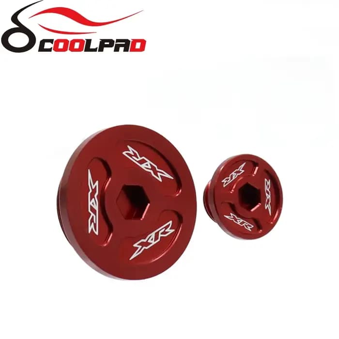 Couvercle de carter moteur vis droite pour HONDA XR 250 400 600 XR250R XR650R bouchon de moto
