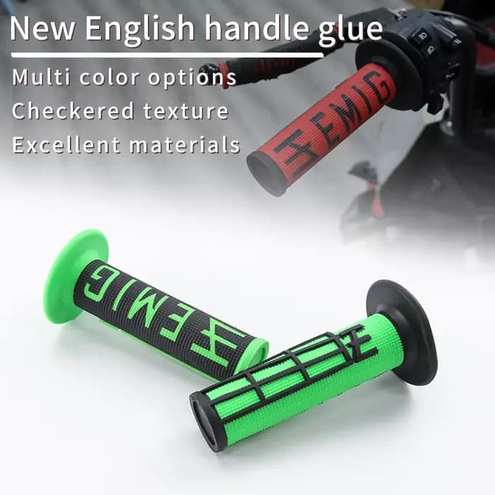 11 couleurs poignée poignée moto haute qualité EMIG Dirt Pit Bike Motocross 7/8 "guidon en caoutchou