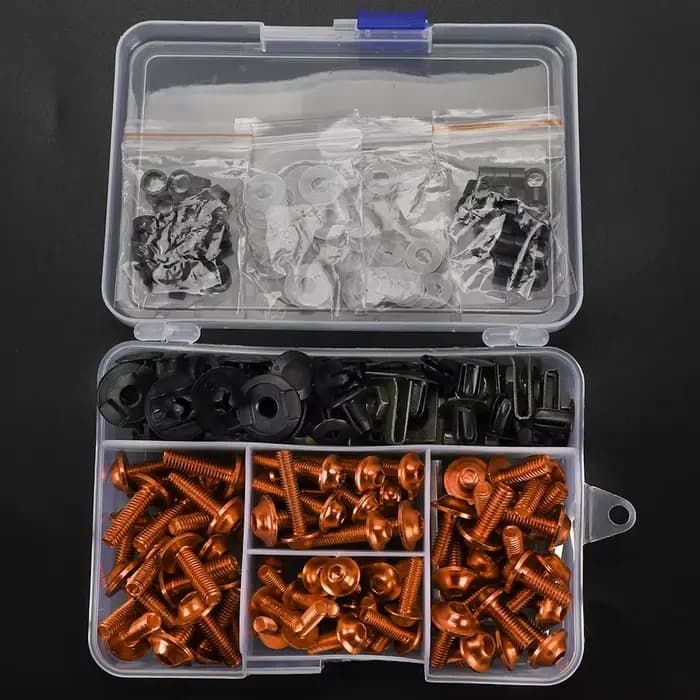 Kit de boulons de carénage complet, accessoires de moto, vis et écrous pour Suzuki GSXR GSX-R 600 75