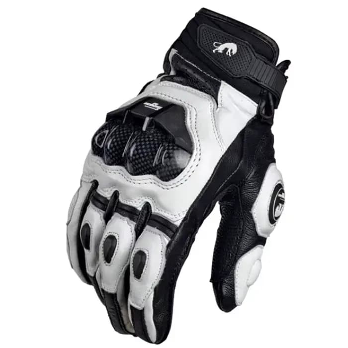 Gants en cuir véritable de haute qualité pour hommes Luva Moto gant de Moto Guantes Protection cours