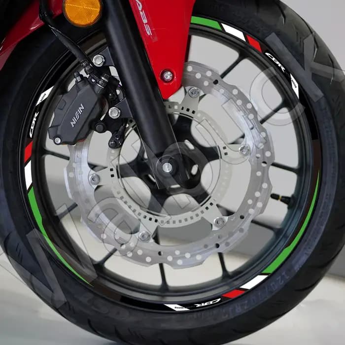 Autocollants réfléchissants pour roues de moto, pour CBR 400 600 650R 1000RR 250R 500r CB650F, bande