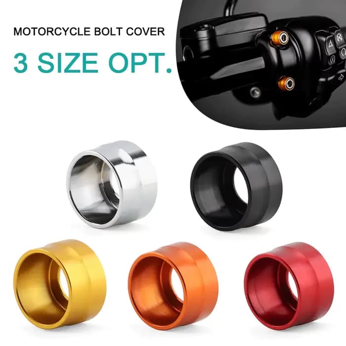Pour Harley Touring Dyna Sportster Softail Street Bob Twin Cam 1/4 "10 pièces capuchon de tête de bo