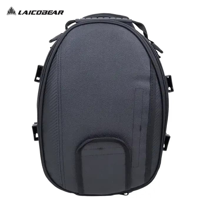 Sac arrière de moto noir, étanche, bagage de voyage pour conducteur, sac de siège arrière, sac de se