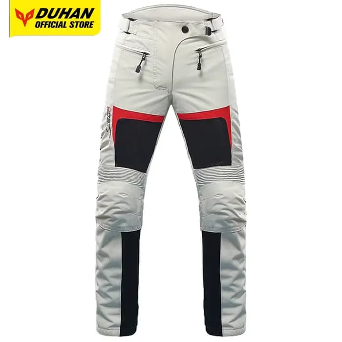 DUHAN veste de moto hommes respirant maille moto veste d'équitation Anti-chute et résistant à l'usur