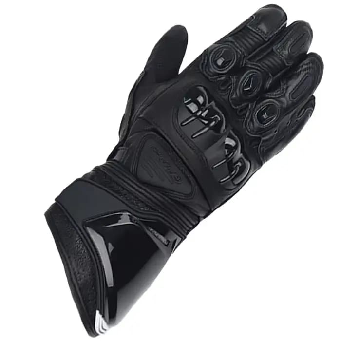 Gants de moto en cuir Two-X Gp Pro, gants de course sur route, gants de moto en cuir de vache vérita