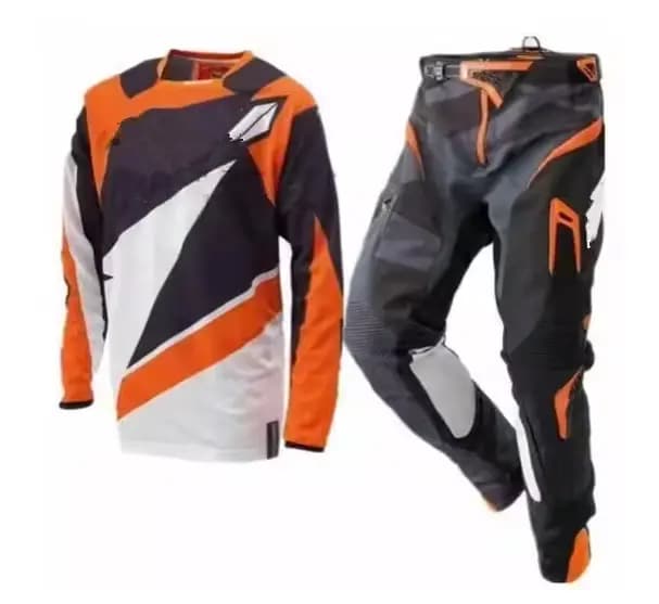 Combinaison de motocross pour homme, protection unisexe, ensemble de maillot et pantalon de course t
