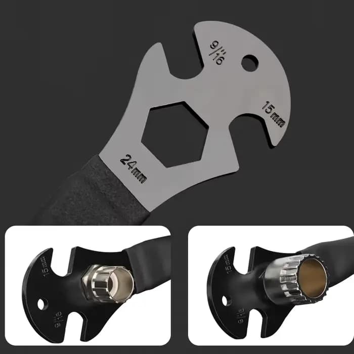 Clé à pédale de vélo à poignée Extra longue, pour vtt, route, VTT, installation, retrait, remplaceme