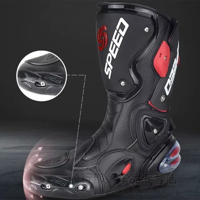 Riding Tribe hommes Moto bottes Moto course Motocross tout-terrain Moto Moto chaussures Botas Moto b