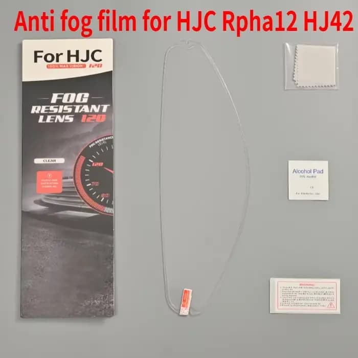 Visière pour casque HJC Rpha12 HJ-42, remplacement de lentille ANTI-UV, Cascos Moto RPHA 12 HJ42 Vis
