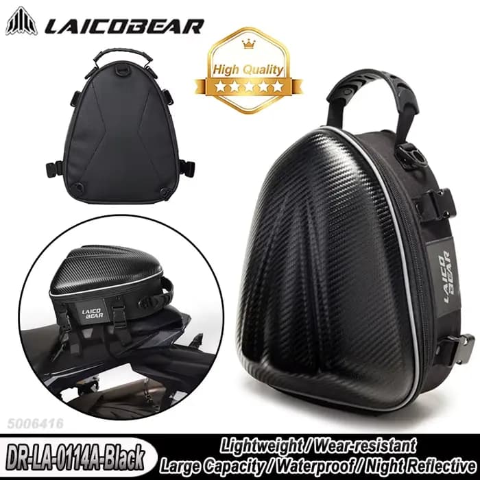 Sac de siège arrière de Moto grande capacité, sac de siège arrière de Motocross réfléchissant, sac a