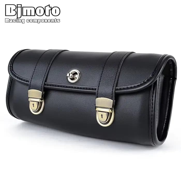 Sacoche de dégager de moto en cuir PU, sacs à bagages, fourche avant, sac à outils pour Sportster, C