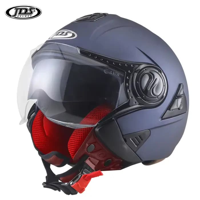 Casque de Moto pour hommes, à Double objectif, ouvert au visage, hors route, été