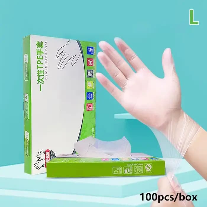Gants de poulet transparents en TPE sans latex, coordonnants, acide, sécurité au travail, qualité al