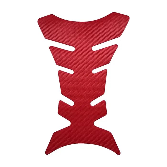 Autocollant universel de protection de tampon de réservoir de moto en carbone, 1 pièce, autocollant 