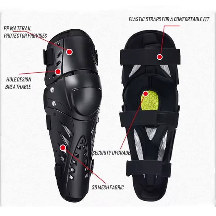 SULAITE Moto genouillères équipement de protection équipement de Motocross Moto genou Moto garder Wr