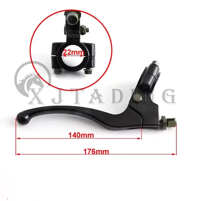 Leviers de frein et d'embrayage universels en alliage d'aluminium, 7/8 pouces, 22mm, pour HONDA XR50