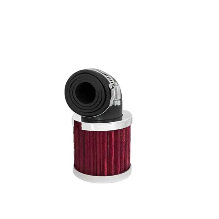 Filtre à air pour moto Cafe Racer 28mm-48mm, à clipser, coudé à 90 degrés, pour moto tout-terrain, o