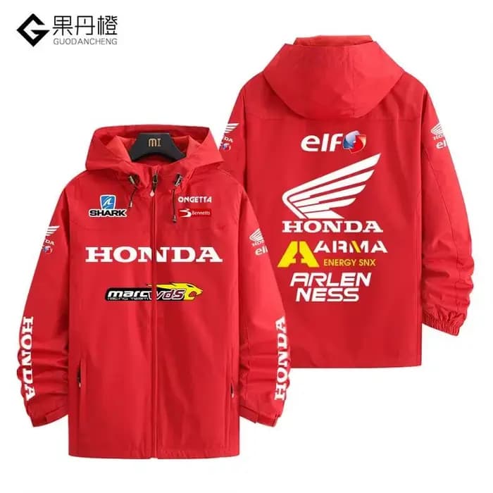 Veste de combinaison de moto HONDA Honda, combinaison de course d'équipe d'usine, veste sous-machine