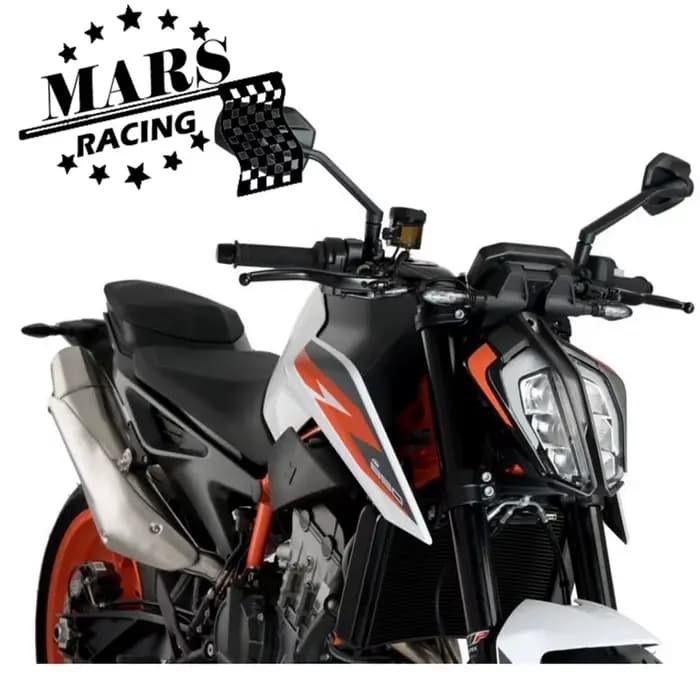 Pare-brise de moto DUKE 890, Kit en aluminium, déflecteur adapté pour DUKE 890, DUKE 890, L, 2021, R