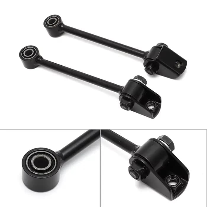 2 x supports de moteur inférieur gauche droit + boulons de montage pour Yamaha Banshee 350 YFZ350 19