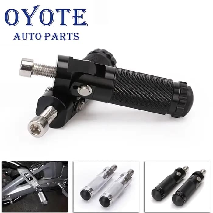 OYOTE-Repose-pieds de moto en aluminium CNC, repose-pieds pliants de moto, pédales arrière de qualit