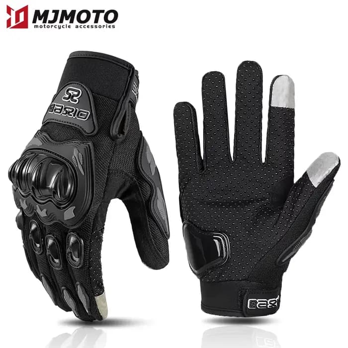 Gants de moto en maille respirante pour hommes et femmes, anti-chute, écran tactile, motocross, cour