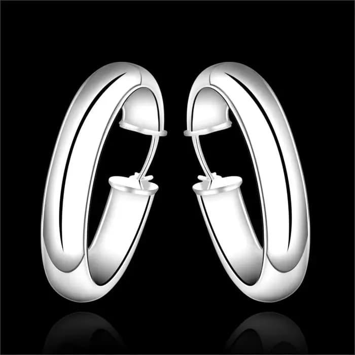 Accessoires bijoux en argent Sterling boucles d'oreilles femme mode Brincos crochet d'oreille orneme
