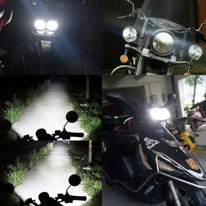 H4 LED Moto Phare Ampoules Salut Lo Faisceau Moto Lumières Pour Yamaha Kawasaki Suzuki H4 LED Lampe 