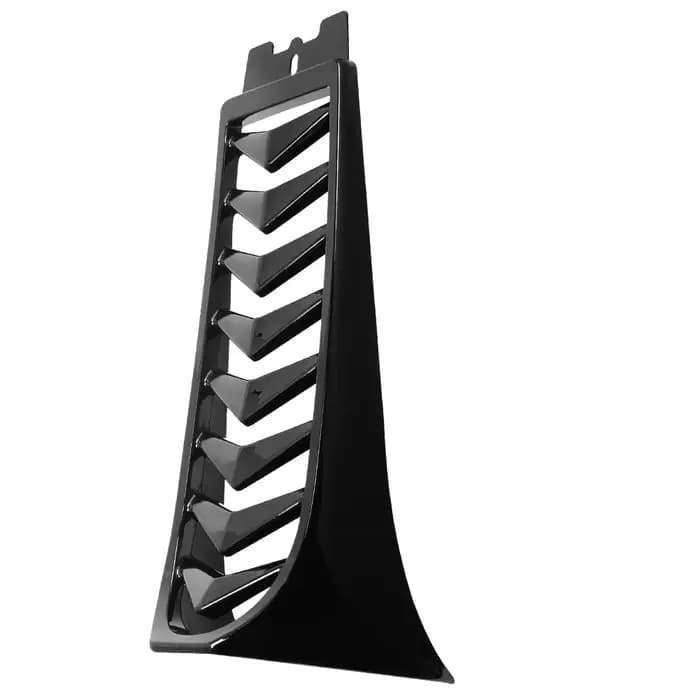 Becquet de carénage de menton avant noir vif pour moto, couvercle de radiateur inférieur pour Harley