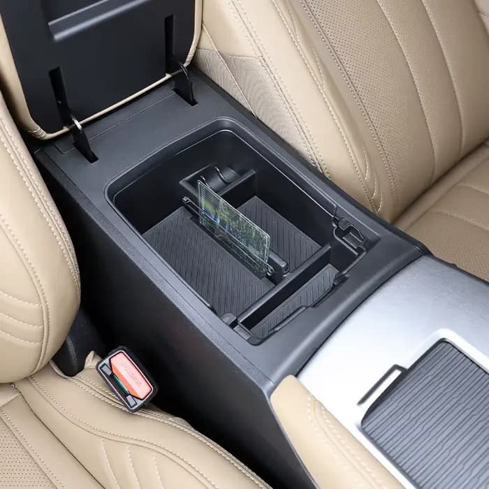 Pour Renault Grand Koleos 2024-2026 LHD, Boîte de rangement accoudoir ABS, Organisateur de plateau c