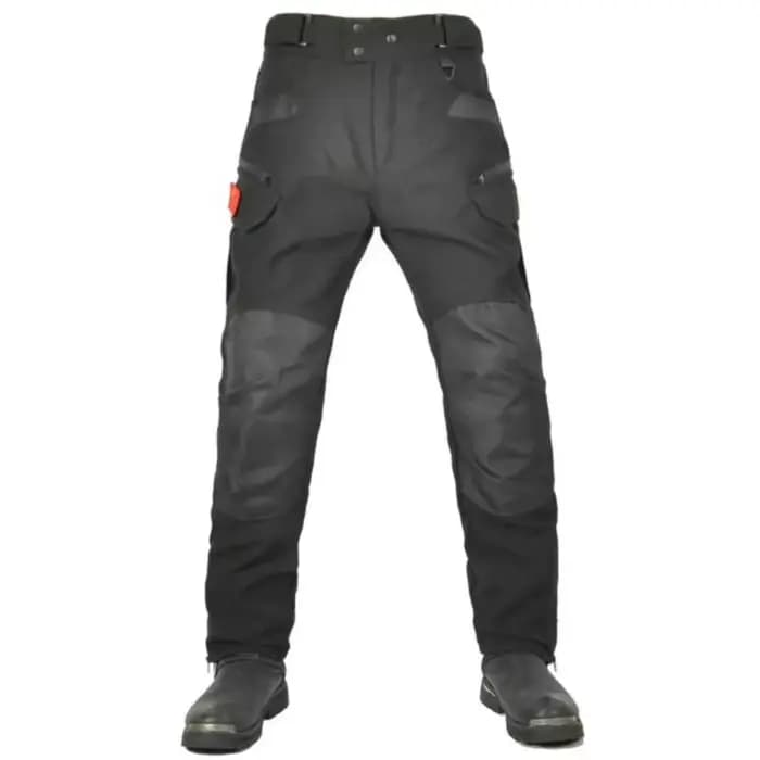 Jean de moto en tissu Oxford 600D, pantalon de Protection respirant en maille avec fermeture éclair 