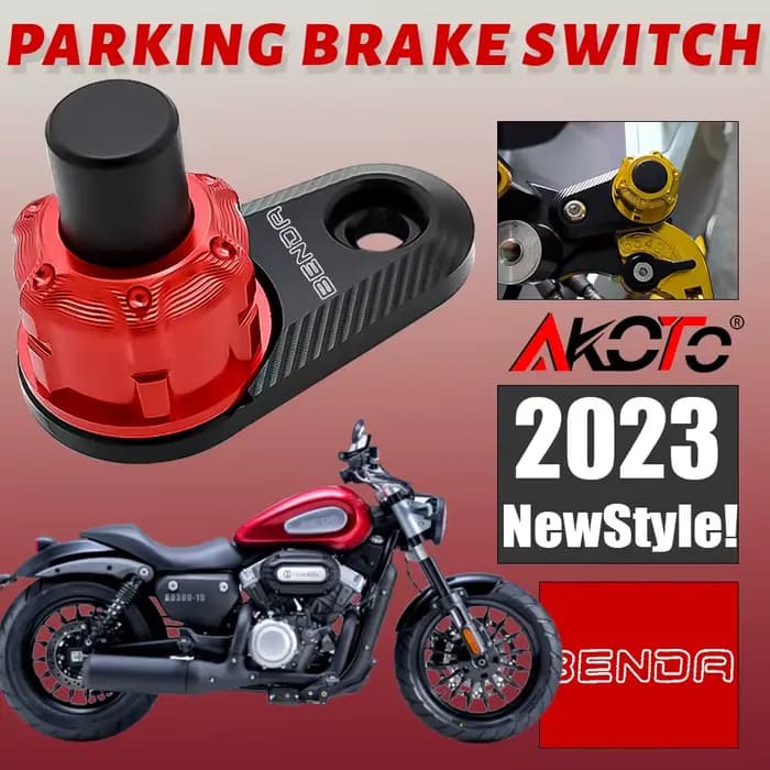 Pour BENDA BD300-15 BD300-16 Greystone BD-300 FOX 300cc Accessoires Parking Frein Commutateur De Com