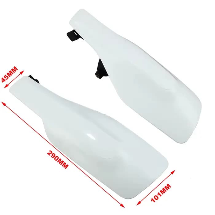 Pour Husqvarna TE250 2016 2017 2018 FC TC FE TE FX TX 125 250 300 350 450 moto blanc protège-mains p