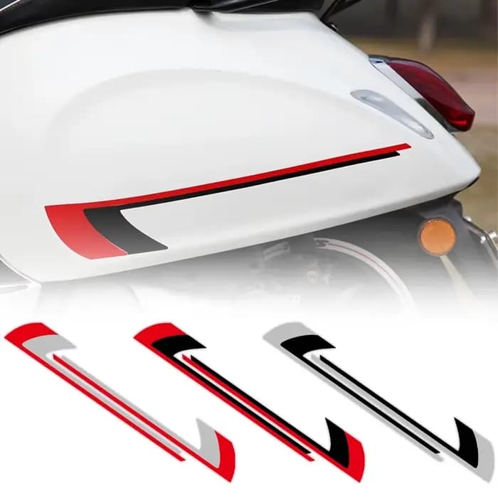 Autocollants réfléchissants pour moto, accessoires pour Scooter, corps latéral, pour Piaggio Vespa S