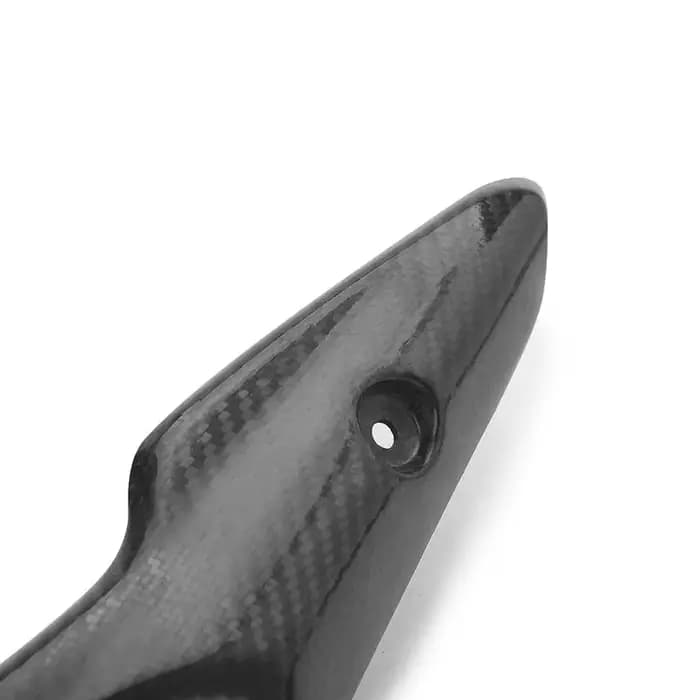 Couvercle de Protection Thermique en Fibre de Carbone pour Moto Kawasaki, Accessoire Anti-Brûlure po