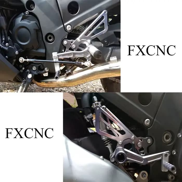Repose-pieds pour Kawasaki Ninja ZX14R ABS ZX-14R ZX 14R ZZR1400 ZZR 1400 2012-2016 2017 2018 2019-2