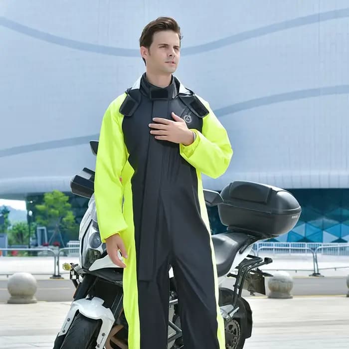 Manteau imperméable et pantalon de pluie pour moto, une pièce, corps complet, vêtements imperméables