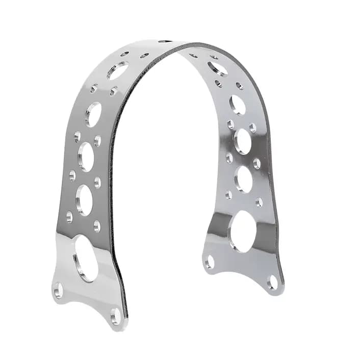 Support de garde-boue de fourche avant de moto étroit pour Harley Sportster Iron XL 883 1200 Dyna Lo