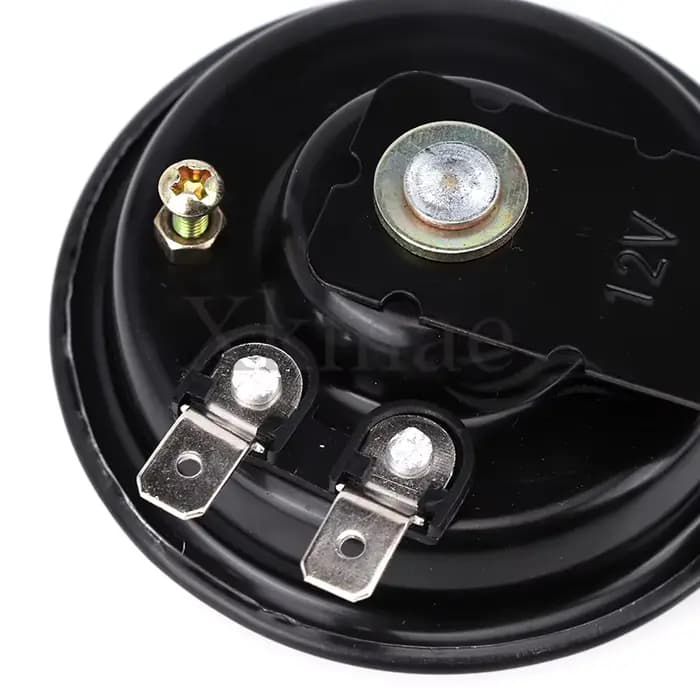 Haut-parleur universel pour moto, 12V 24V 48V 60V, klaxon rond et étanche, adapté au scooter, véhicu
