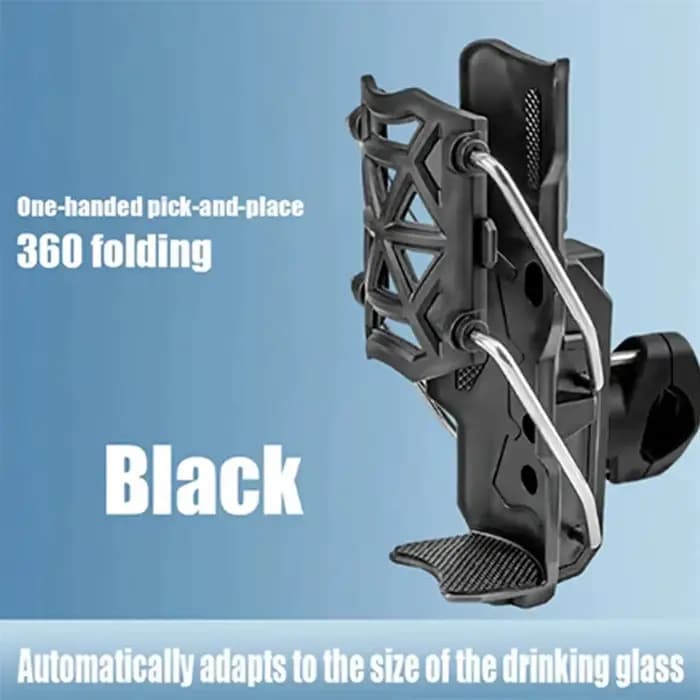Porte-gobelet réglable pour moto et vélo, guidon, bouteille d'eau, support de vélo pour 32-77mm pour