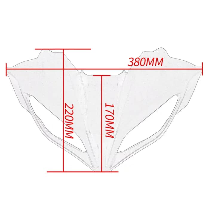 Couvercle de phare avant de moto, carénage, masque de protection contre le bec, pour Yamaha Tracer 9