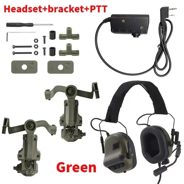 ARM NEXT F10 casque tactique chasse tir casque antibruit avec supports adapté pour casque Wendy M-LO