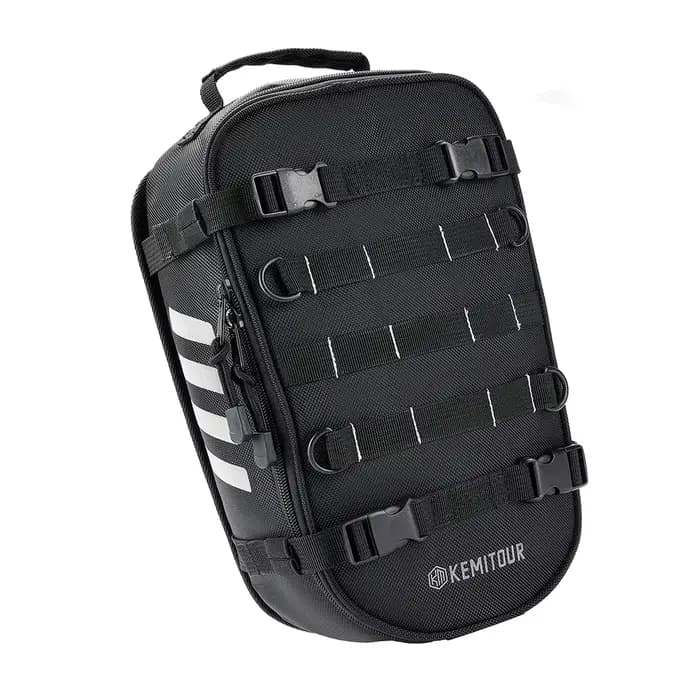 Sac arrière de garde-boue arrière de moto, sacs en rouleau d'outils d'enduro de vélo de saleté unive