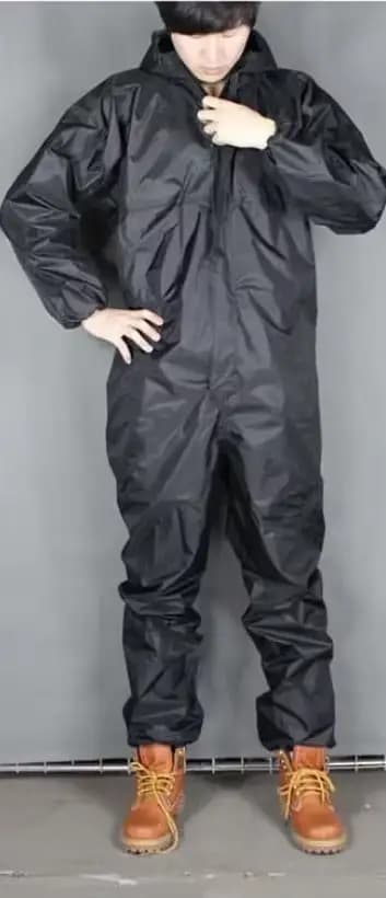 Imperméable de moto une pièce, vêtements anti-poussière, vêtements de travail, combinaison de pluie 