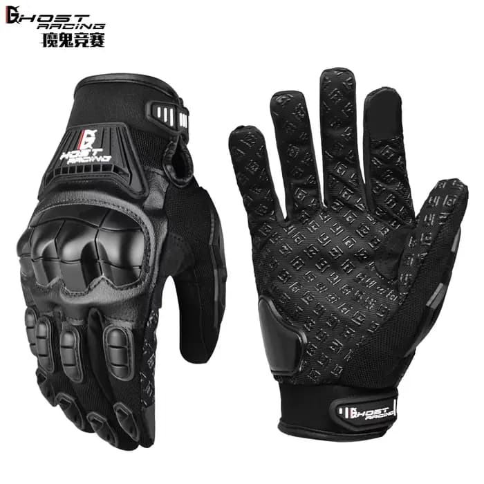 Gants de moto d'été, coque rigide anti-chute, respirants, compatibles écran tactile, équipement de p