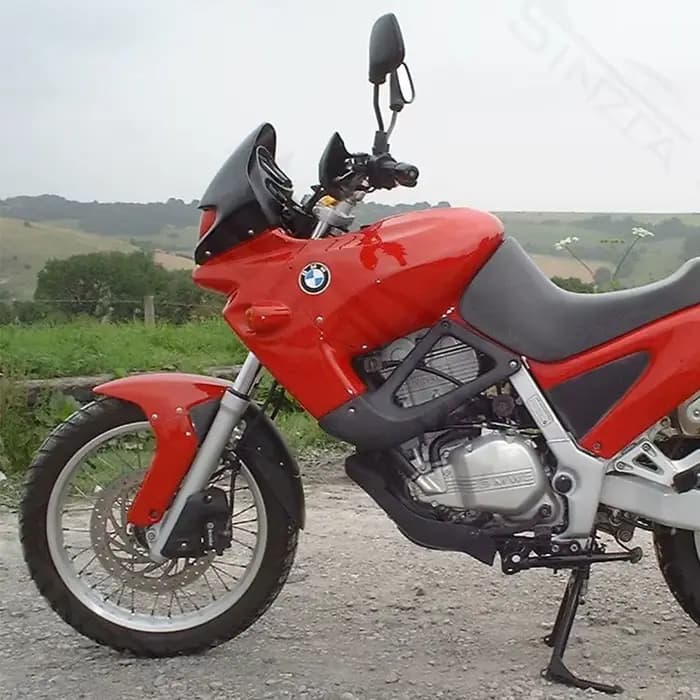 Pare-brise pour F650 F 650 1993-1997 1994 1995 1996, déflecteurs de vent de flux d'air de moto gris