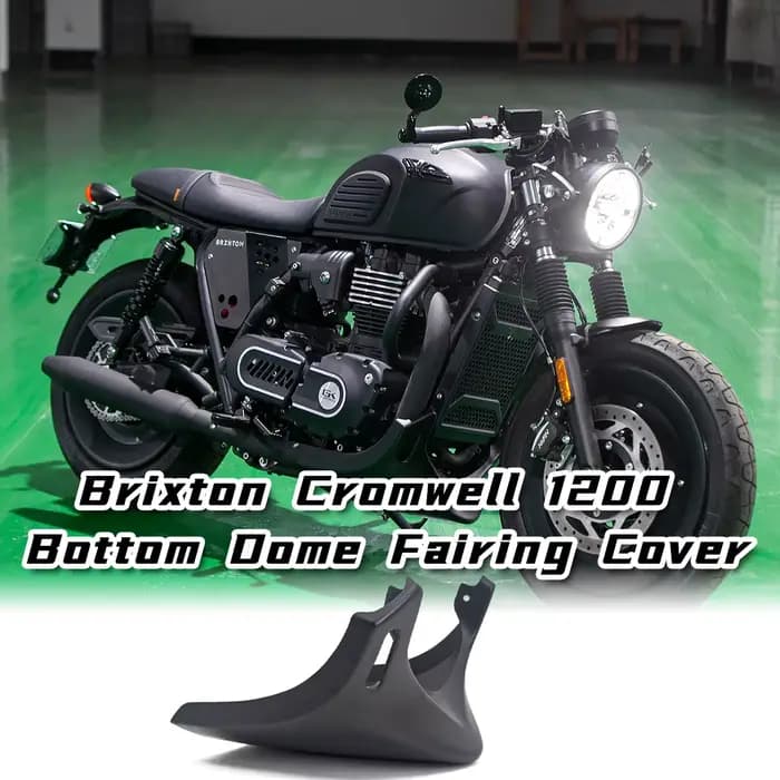 Carénage inférieur de moto Brixton Cromwell 1200, en ABS, personnalisé, noir, accessoire de moto