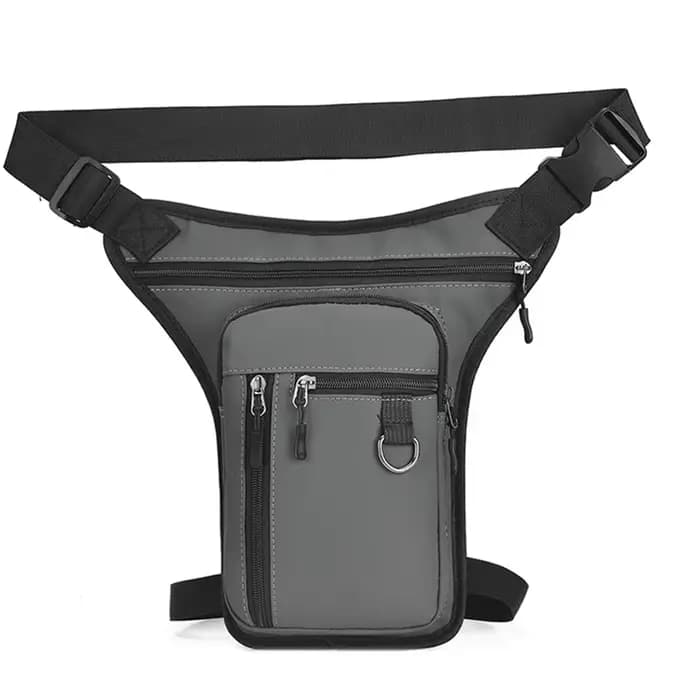Sac latéral de jambe de moto pour hommes, sac banane d'équitation multi-poches, sac à main DulTravel