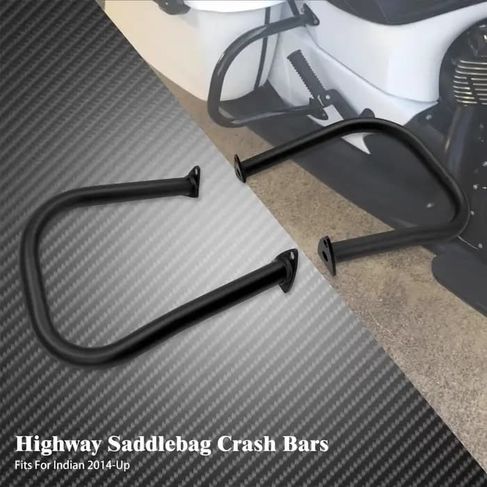 Sacoche de Selle Arrière de Moto, Barres de Protection, Pare-chocs pour Indian Chieftain Classic Roa